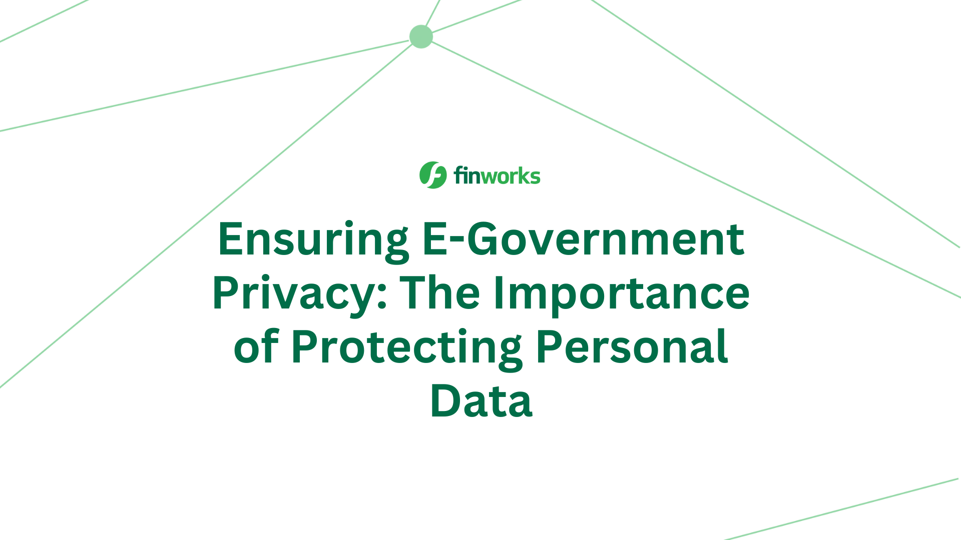 Balancing Security and Privacy Data Protection in Government Digital